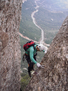 Los del Termo: VIA FERRATA TERESINA Y RETORNO POR MONASTERIO DE MONTSERRAT